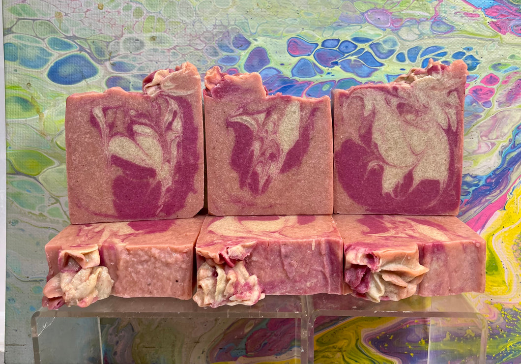 ‘Pink Lotus’ Cold Process Soap