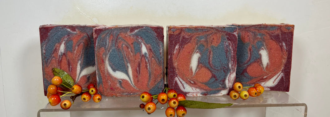 ‘Autumn Sunset’ Cold Process Soap