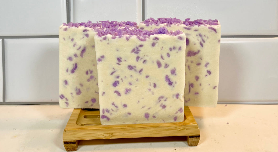 ‘Lavender Shreds’ Cold Process Soap