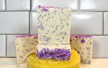 Load image into Gallery viewer, ‘Lavender Shreds’ Cold Process Soap
