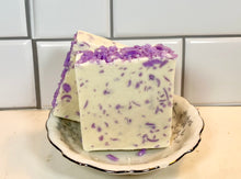 Load image into Gallery viewer, ‘Lavender Shreds’ Cold Process Soap
