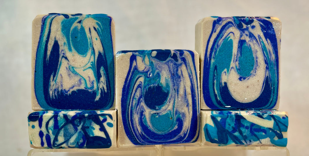 ‘Blueberry’ Cold Process Soap Bars