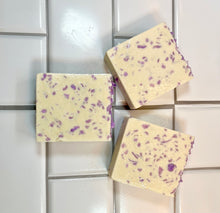 Load image into Gallery viewer, ‘Lavender Shreds’ Cold Process Soap
