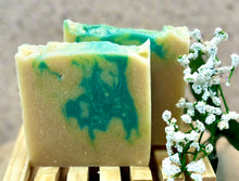 Load image into Gallery viewer, ‘Lily of the Valley’ Cold Process Soap Bar
